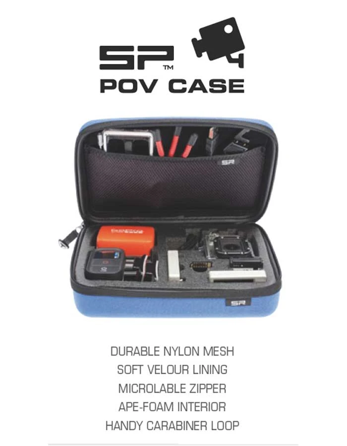 SP POV CASE SMALL GOPRO 3.0 - BLACK - Image 3