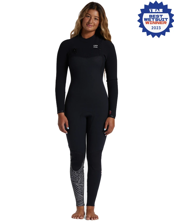 BILLABONG 4/3 FURNACE CHEST ZIP WETSUIT FOR WOMEN - Image 5