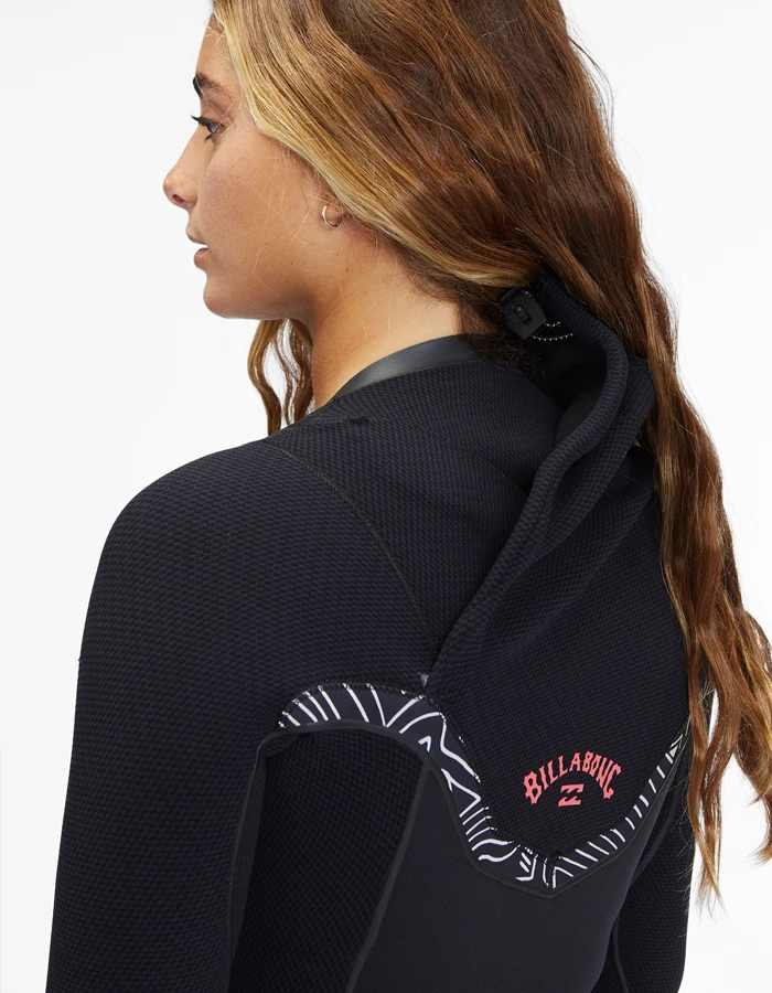 BILLABONG 4/3 FURNACE CHEST ZIP WETSUIT FOR WOMEN - Image 7