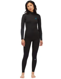 BILLABONG 4/3 SYNERGY BACK ZIP WETSUIT FOR WOMEN