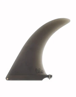 CAPTAIN FIN 9.0" LONGBOARD FIN FIBERGLASS CHRIS CHRISTENSON SMOKE