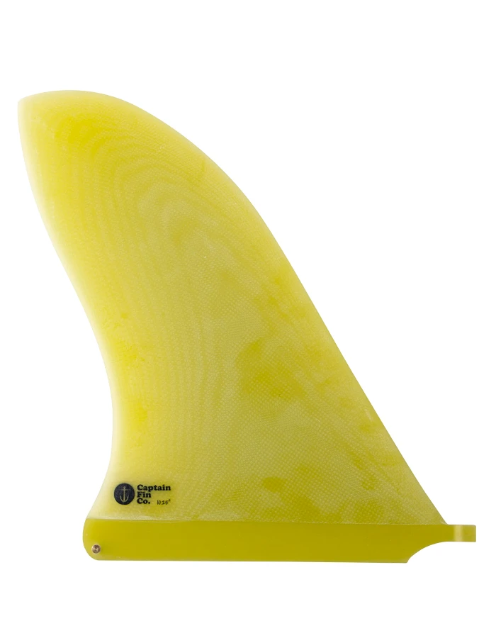 CAPTAIN FIN 9.75'' THE VAMP PIVOT LONGBOARD FIN YELLOW - Image 2