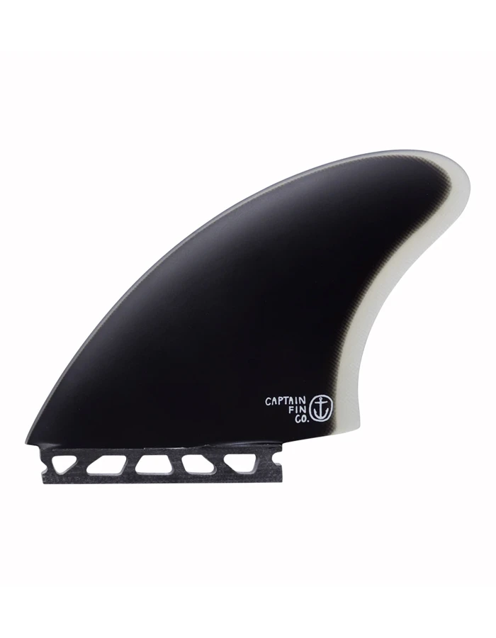 CAPTAIN FIN CF KEEL TWIN BLACK SINGLE TAB - Image 2