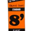 CAPTAIN FIN SHRED CORD 8' STANDARD ARMY GREEN
