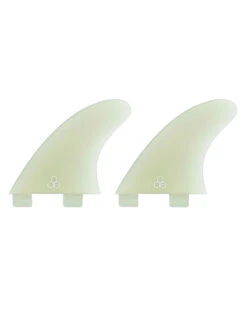 CI MID SIDE BITES 4.0" FIBERGLASS FINS CLEAR