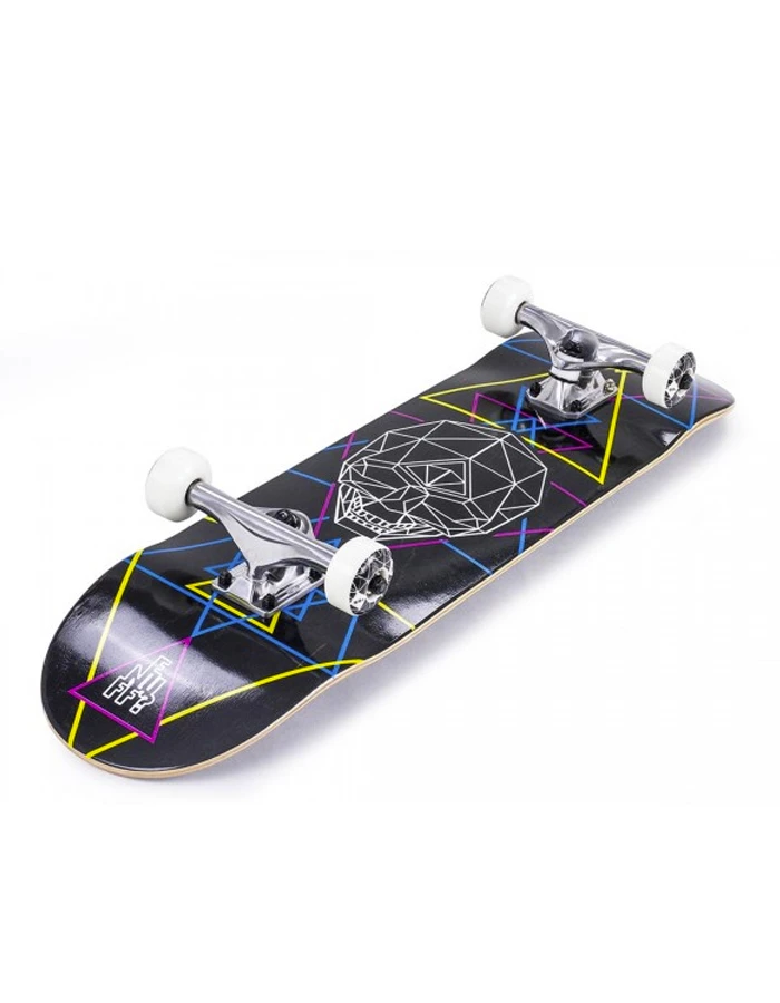 ENUFF 8" GEO SKULL SKATEBOARD COMPLETE CMYK - Image 2
