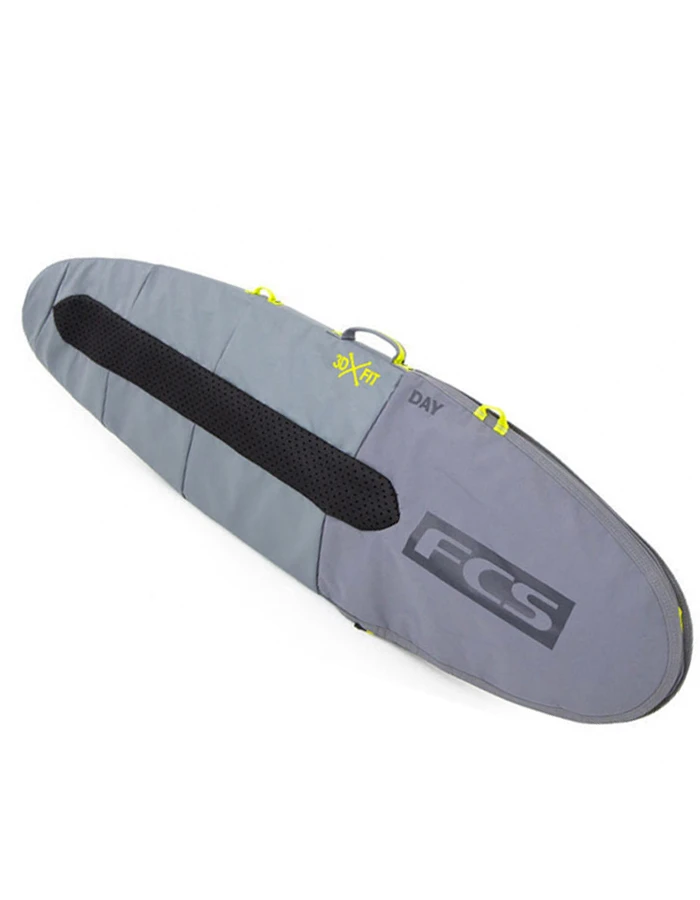 FCS SURFBOARD COVER SINGLE 8'0'' DAY FUNBOARD 3DXFIT BLACK - Image 2