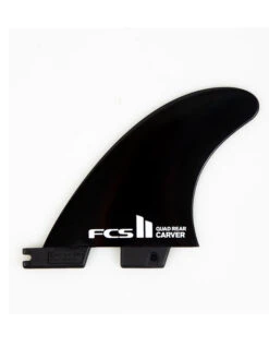 FCS II CARVER GLASS FLEX QUAD REAR SET BLACK