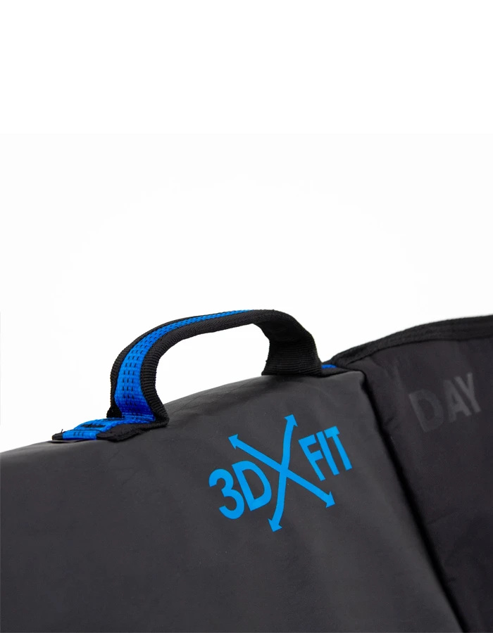 FCS SURFBOARD COVER SINGLE 6'7'' DAY FUNBOARD 3DXFIT BLACK - Image 7