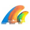 FCS II MR MARK RICHARDS PC XL TWIN FIN SET 2+1 MULTI COLOR SWIRL