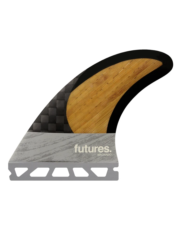 FUTURES FINS MACHADO SIGNATURE CARBON/BAMBOO THRUSTER Medium