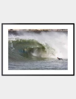 BIG SWELL IN ITALY SURF PHOTO PRINT