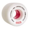 GLOBE FLATSIDER CRUISER WHEEL 60MM WHITE RED