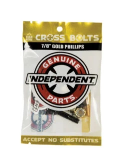 INDEPENDENT GENUINE PARTS PHILLIPS HARDWARE 7/8" BLACK GOLD