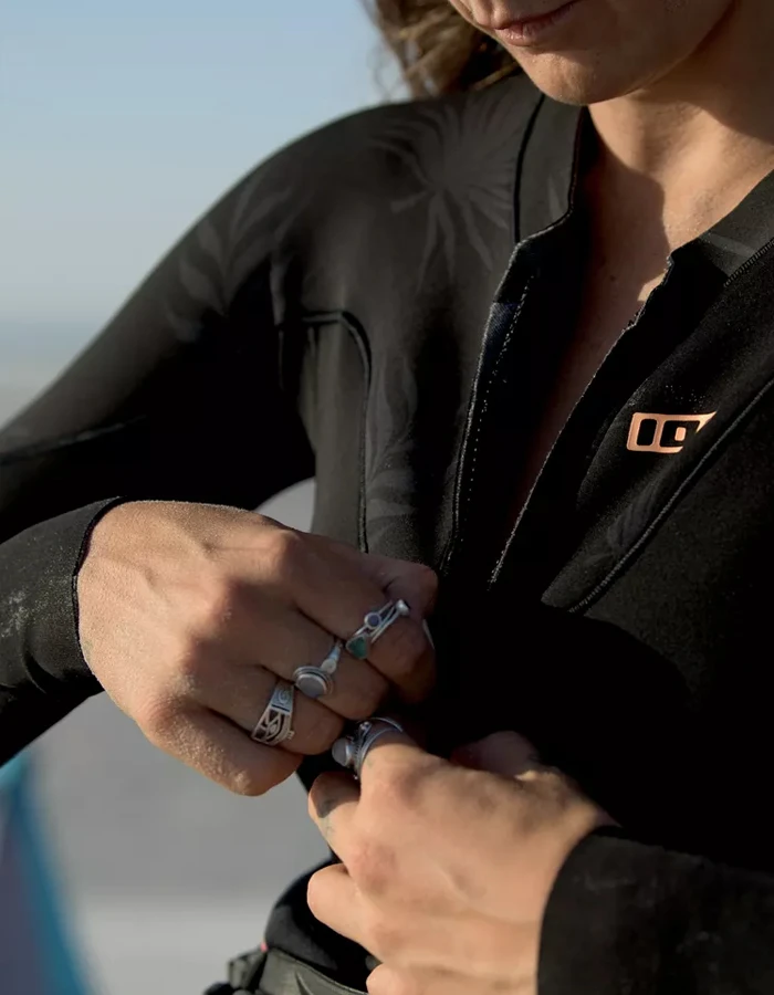 ION AMAZE HOT SHORTY 1.5 FRONT ZIP BLACK - Image 5