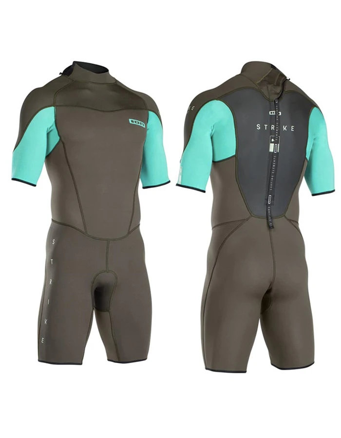 ION STRIKE ELEMENT SHORTY 2/2 DL WETSUIT BACK ZIP - Image 2