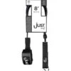 JUST LEASH REGULAR 8' BLACK REGULAR