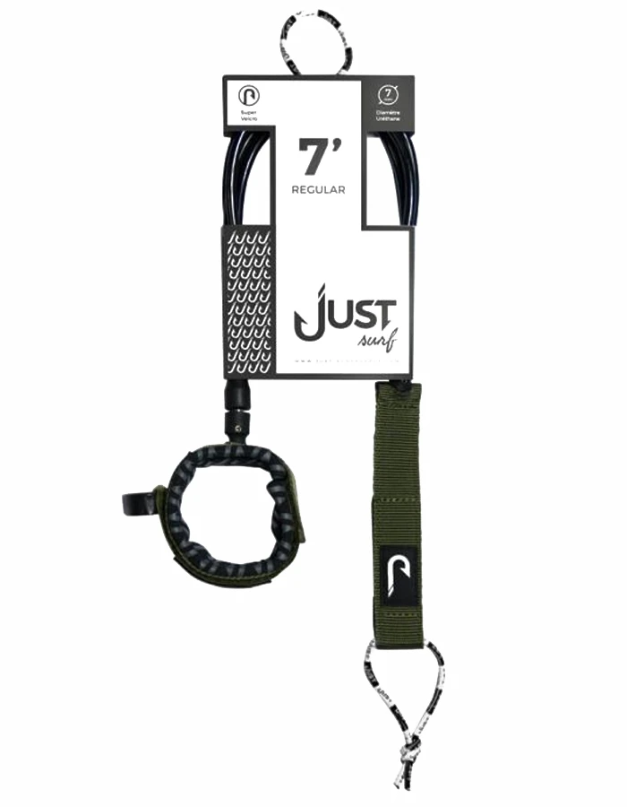 JUST LEASH REGULAR 7' GREEN REGULAR