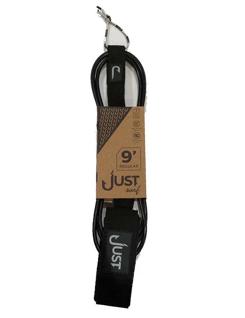 JUST LEASH REGULAR 9' KNEE BLACK