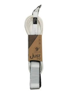 JUST LEASH REGULAR 9' KNEE WHITE
