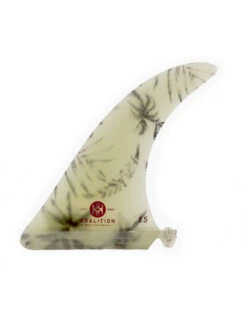 KOALITION 8'5" LONGBOARD SINGLE FIN TROCPIACL LEAVES