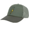 LIGHTNING BOLT SALT BREEZE TRUCKER HAT SEAGREEN