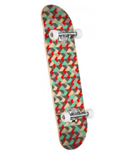 MINI LOGO 7.75" BIRCH SKATEBOARD ASSEMBLY PATTERN GRATE