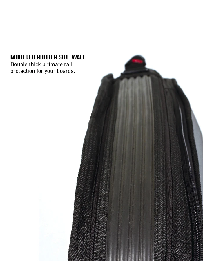 OCEAN & EARTH 6'0"-7'2'' TRIPLE COMPACT SHORTBOARD COVER - Image 4