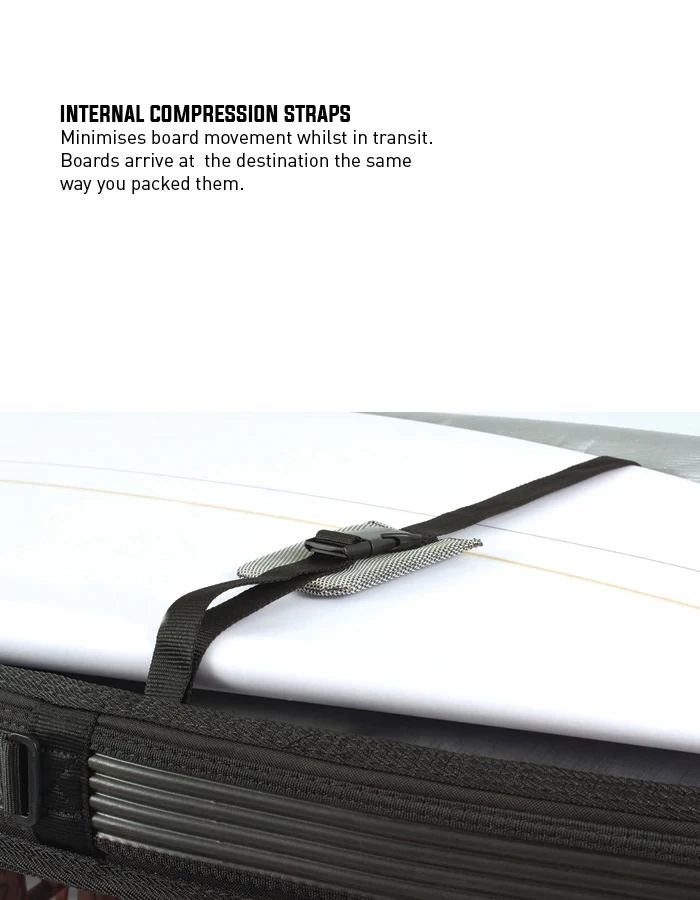 OCEAN & EARTH 6'0"-7'2'' TRIPLE COMPACT SHORTBOARD COVER - Image 8