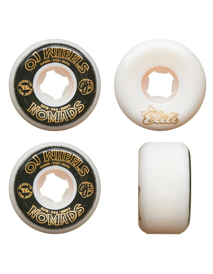 OJ WHEELS ELITE NOMADS WHEELS 54MM
