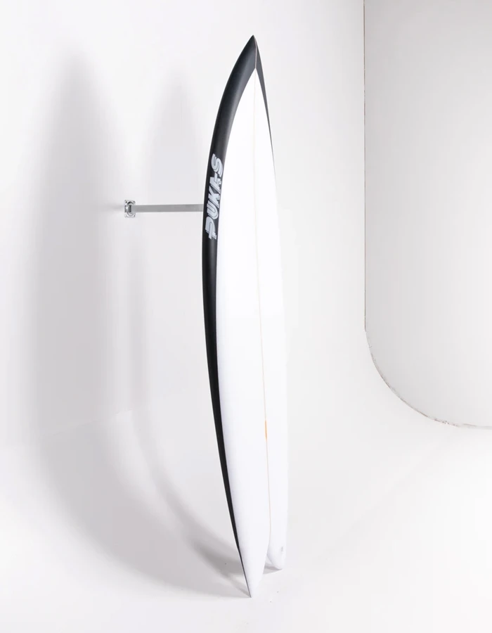 PUKAS 5'10" CHRIS CHRISTENSON PEGASO TWIN FIN BLACK - Image 7