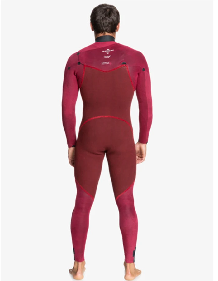 QUIKSILVER 5/4/3 EVERYDAY SESSIONS CHEST ZIP WETSUIT BLACK - Image 3