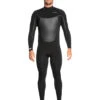 QUIKSILVER 5/4/3 MARATHON SESSION CHEST ZIP WETSUIT BLACK