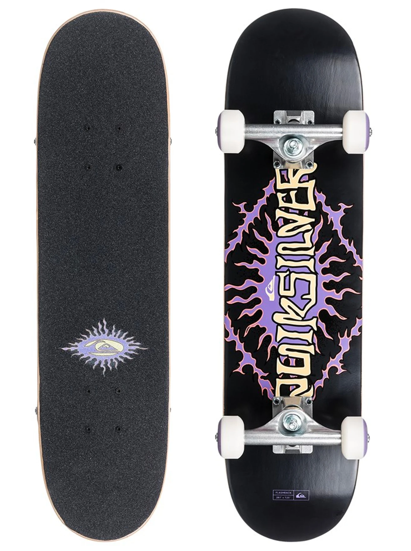 QUIKSILVER 8.25 FLASHBACK SKATEBOARD