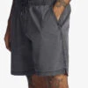 QUIKSILVER TAXER 17" ELASTICATED SHORTS BLACK