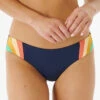 RIP CURL DAY BREAK MULTI MULTI CHEEKY BIKINI PANT