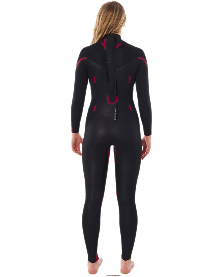 RIP CURL WOMEN OMEGA 4/3 BACKZIP WETSUIT - Image 5