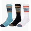SALTY CREW BEACONS SOCK 3 PACK SET