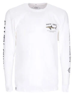 SALTY CREW BRUCE LONG SLEEVE WHITE