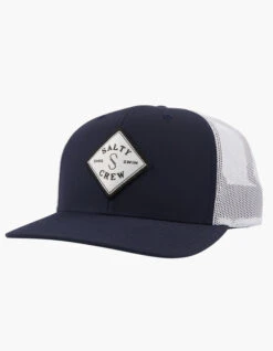 SALTY CREW SEALINE RETRO TRUCKER WHITE NAVY