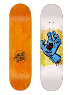 SANTA CRUZ TEAM SPLIT HAND BIRCH 8.25" DECK