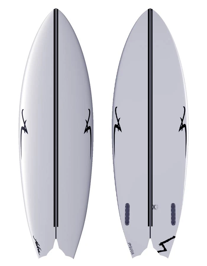 SEQUOIA X ALOHA CFD FISH DOUBLE BAT TWIN FIN