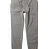 VISSLA COASTAL ECO SOFA SURFER PANT GREY HEATHER