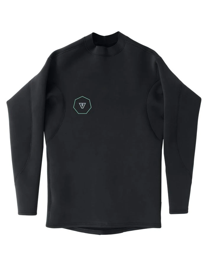 VISSLA PERFORMANCE JACKET 1MM REVERSIBLE BLACK
