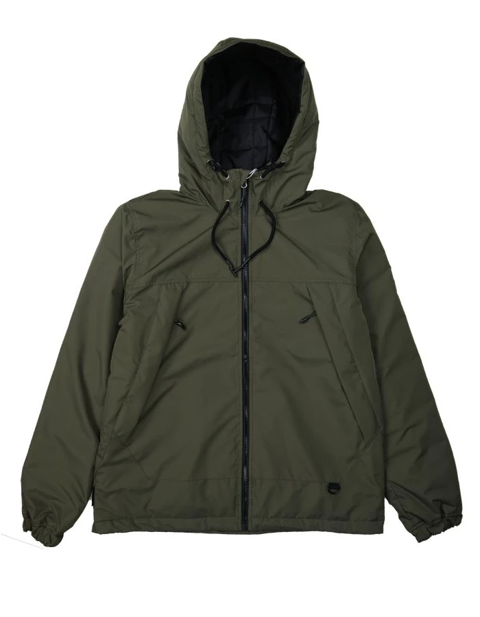 VISSLA KANEN REVERSIBLE JACKET DARK OLIVE