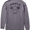 VISSLA TWIN AMIGOS LONG SLEEVE TEE DUSTY LILAC