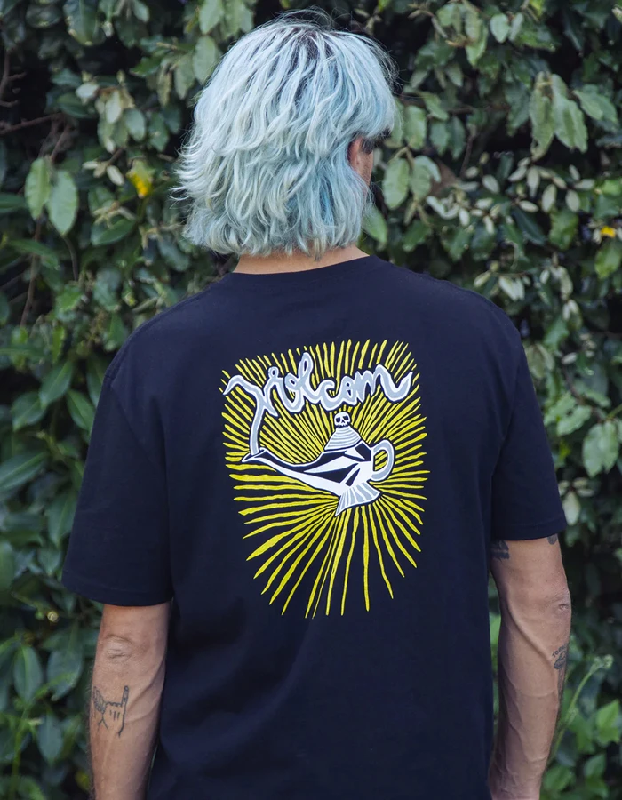 VOLCOM GONYMAGIC T-SHIRT BLACK - Image 4