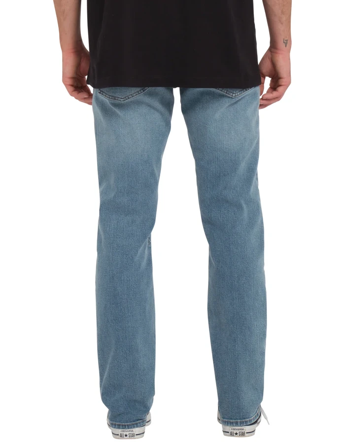 VOLCOM SOLVER DENIM JEANS OLD TOWN INDIGO - Image 2